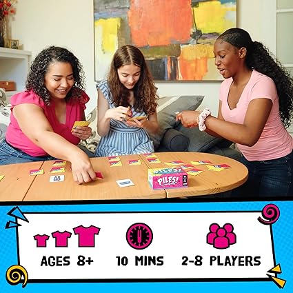 Piles - Card Games - Family Games - for Kids 8 and Up