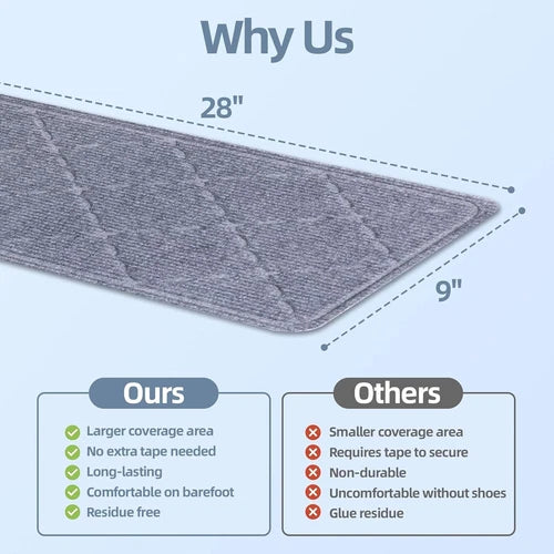 15-Pack Non-Slip Stair Treads